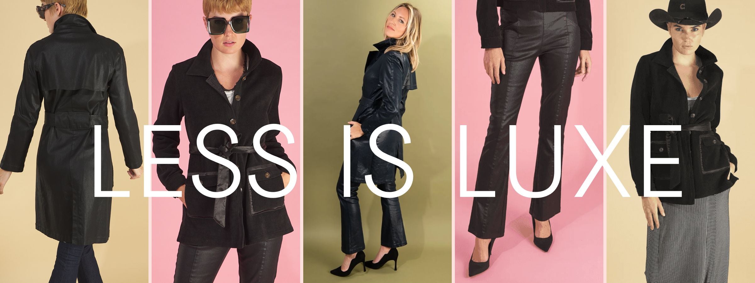minimal glam: less is luxe blog by inlarkin focuses on the approaching minimalism without sacrificing glamour with the toni trench, sublime gloss jean and shirt jacket by inlarkin