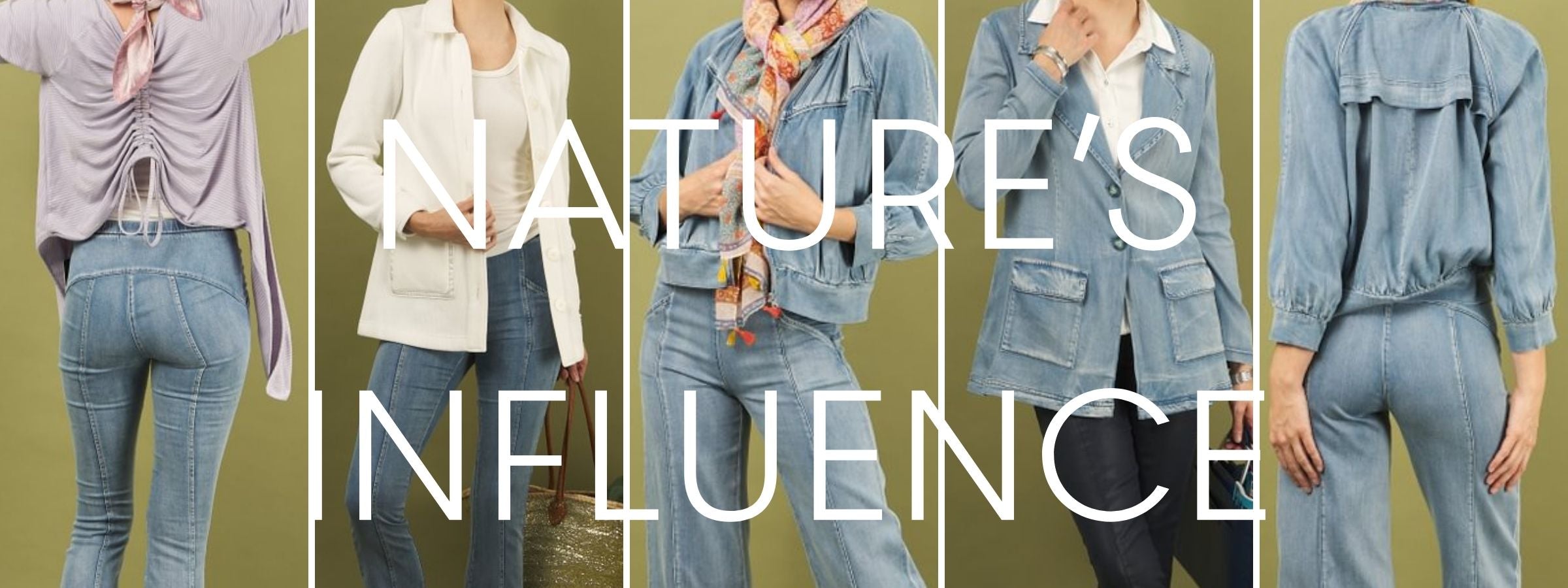 Discover (IN)LARKIN®: where fashion meets nature. Our Japanese Denim collection blends comfort, style, and sustainability for effortless movement and elegance.