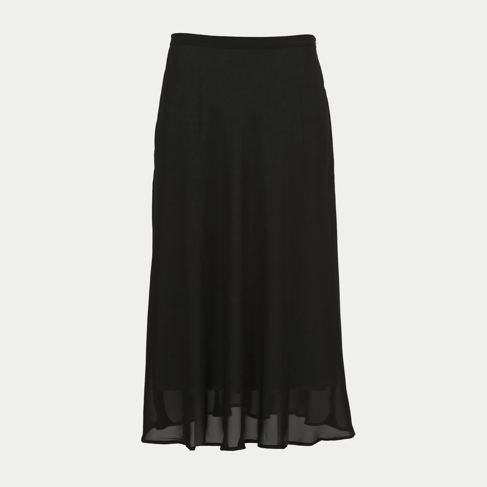 black slay skirt by inlarkin on off white background