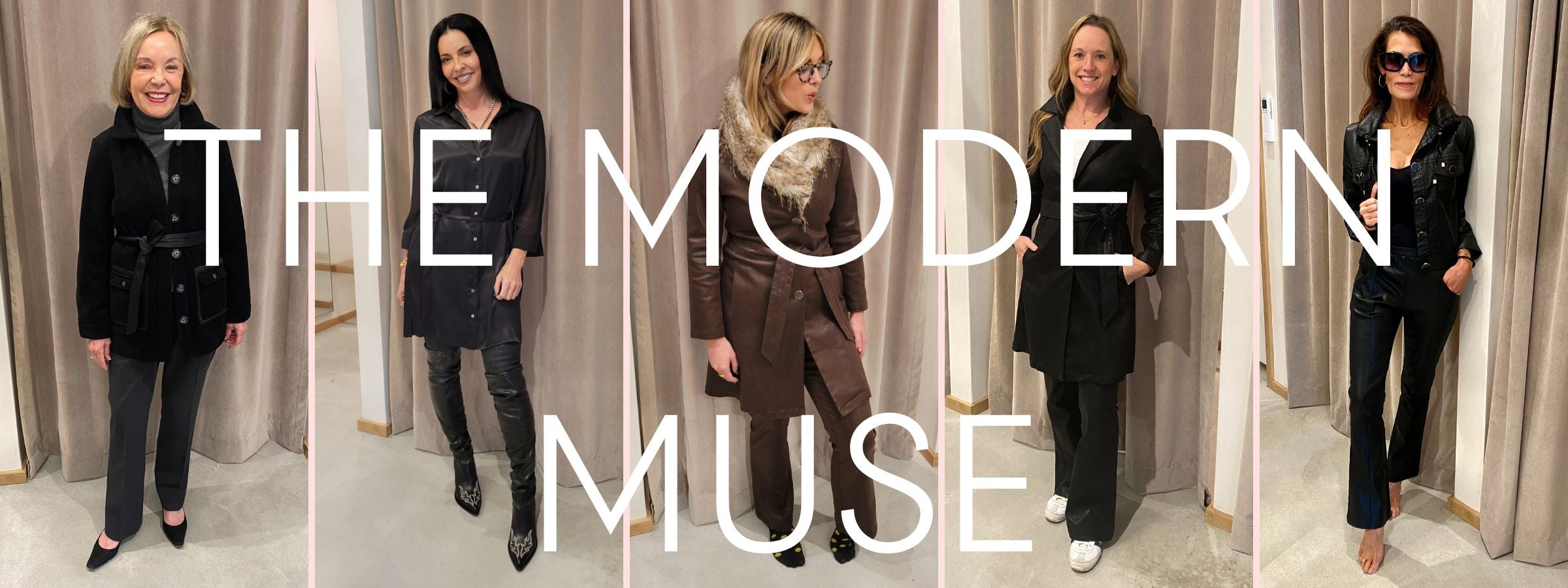 the modern muse blog by inlarkin featuring style stacks that are based on the winterized tank and zippie leggings in black