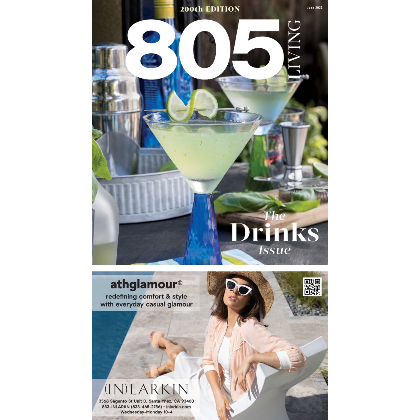 the 805 living magazine featuring inlarkin athglamour