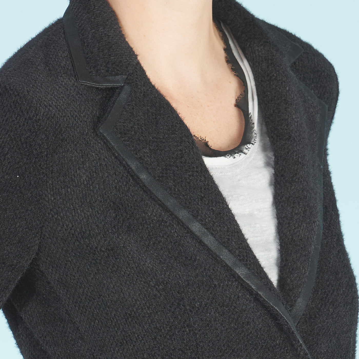 the austin blazer feels as cozy as your favorite sweatshirt while offering a polished, refined look.